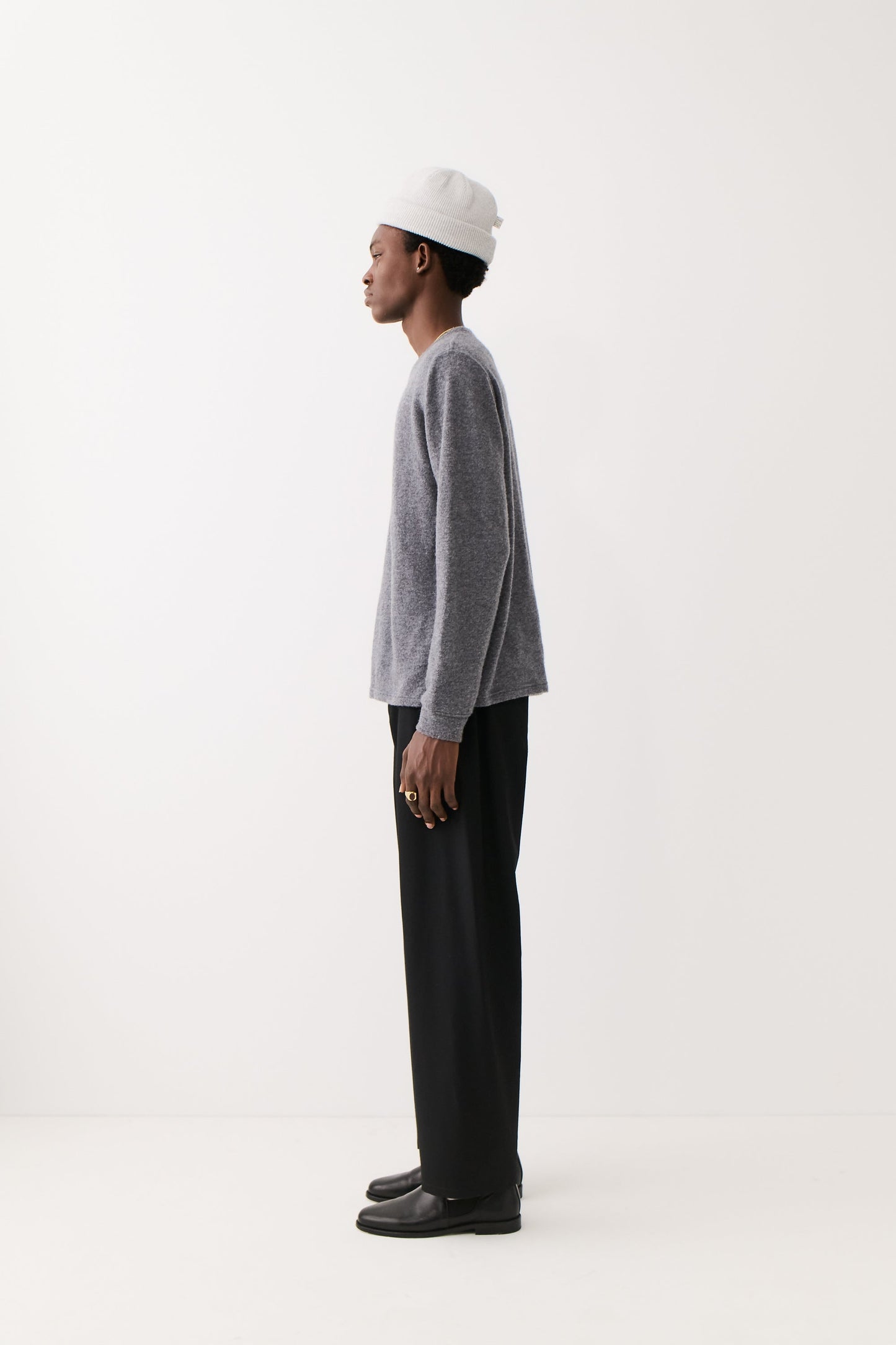 Lurin Longsleeve Anthracite Melange
