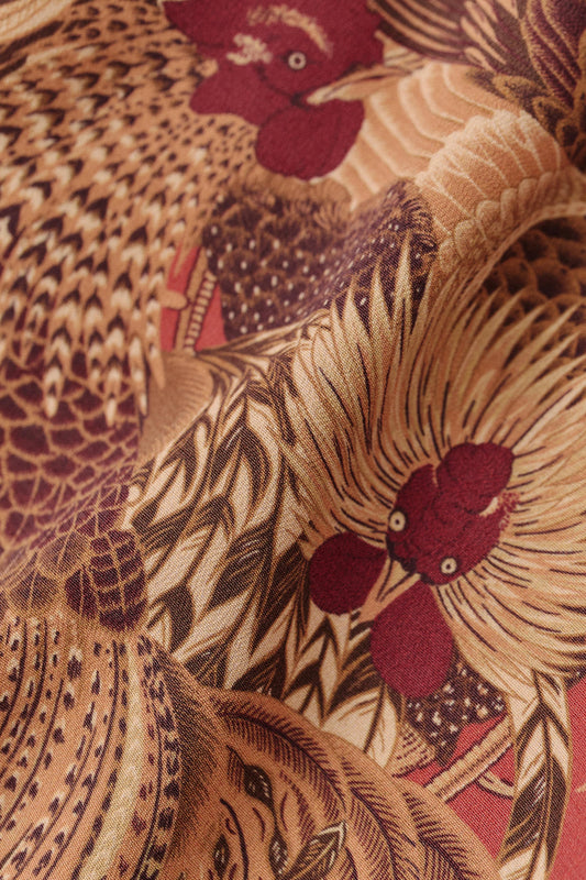 Samata Shirt Red Pheasant