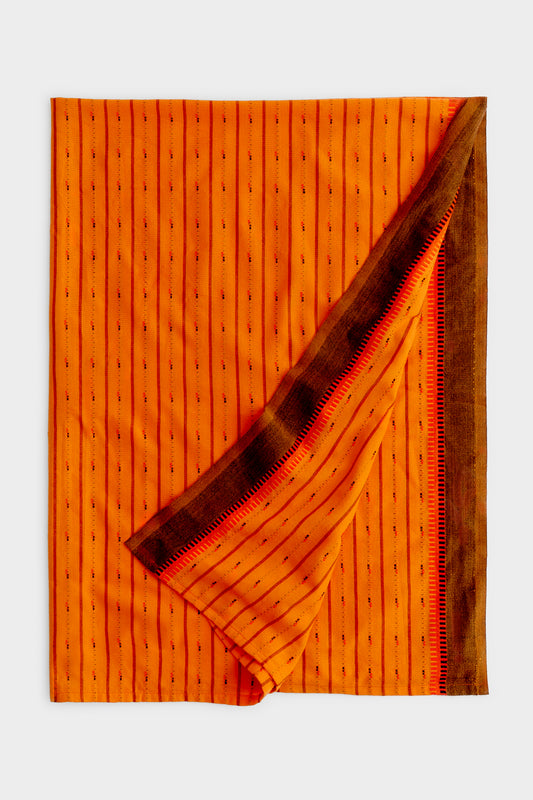 STRIPED COTTON THROW