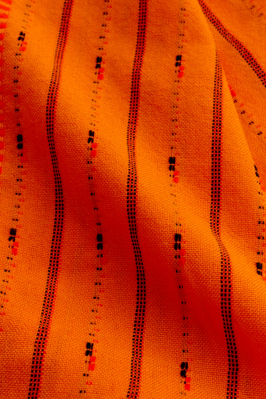 STRIPED COTTON THROW