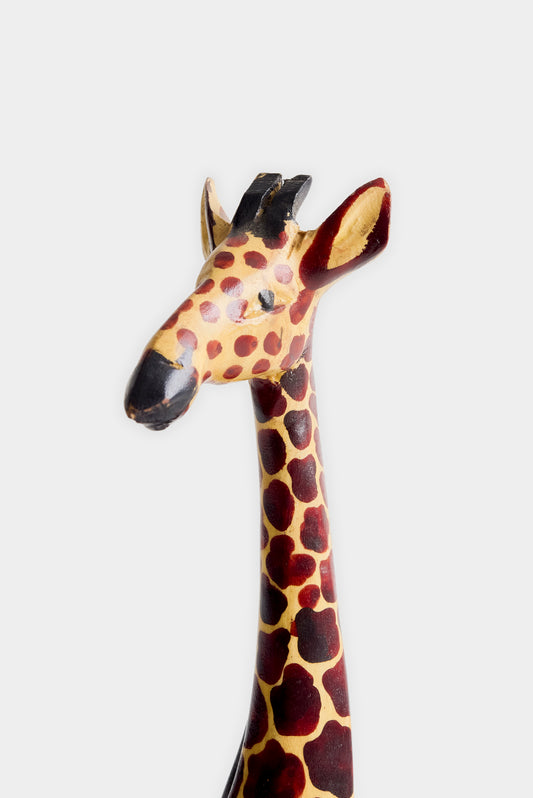 WOODCARVED GIRAFFE