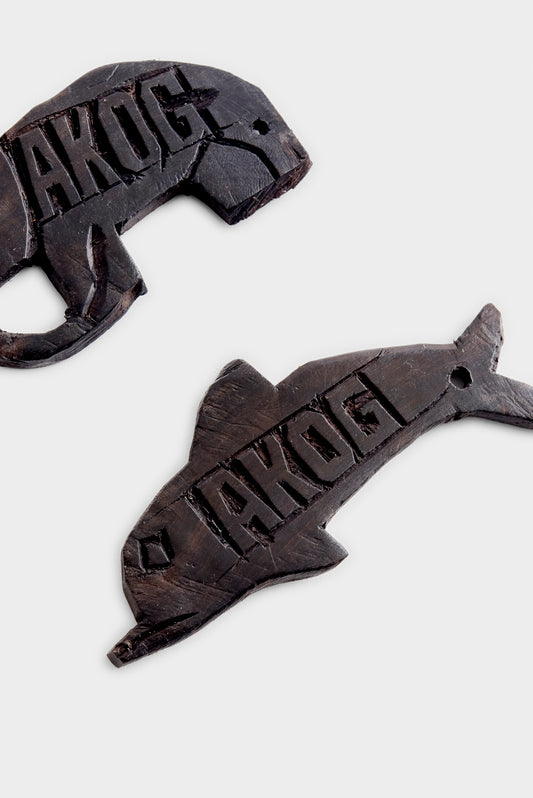AKOG WOOD KEYCHAIN SET
