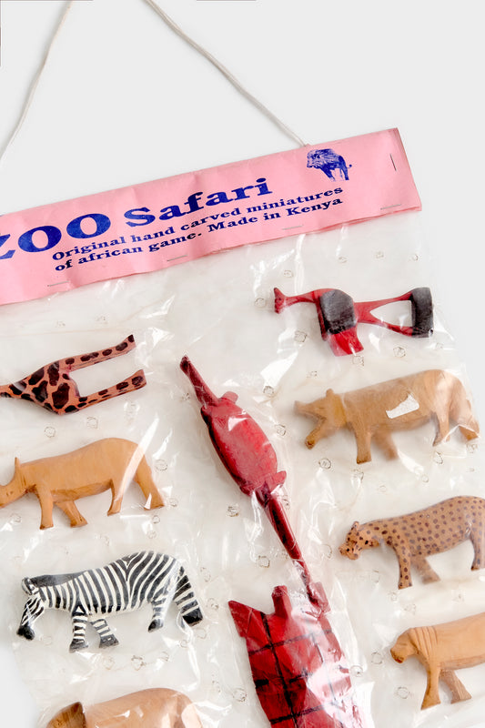 HAND-CARVED ANIMALS