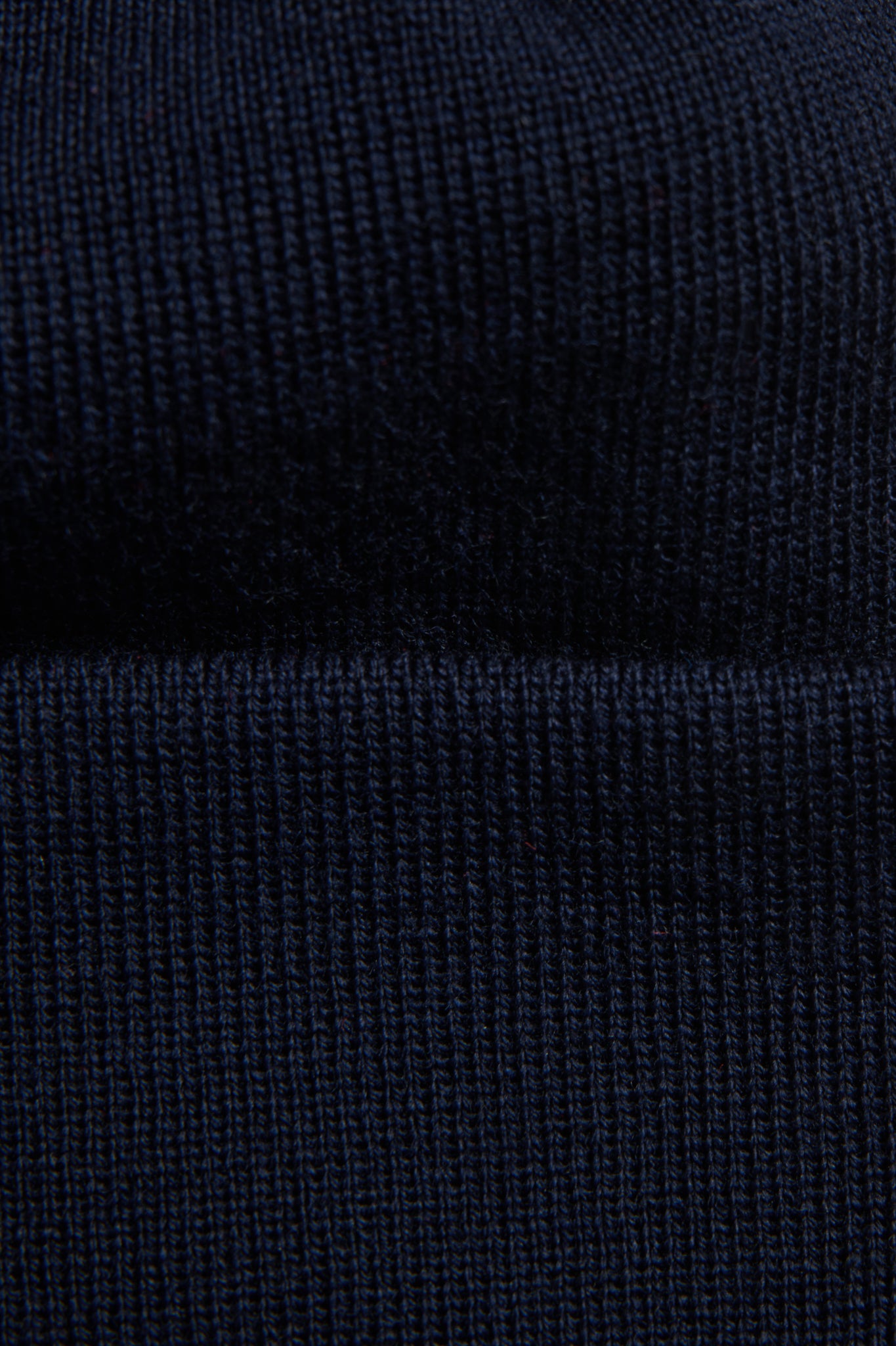 Unisex accessories beanie, 100% mulesing-free merino wool, navy.