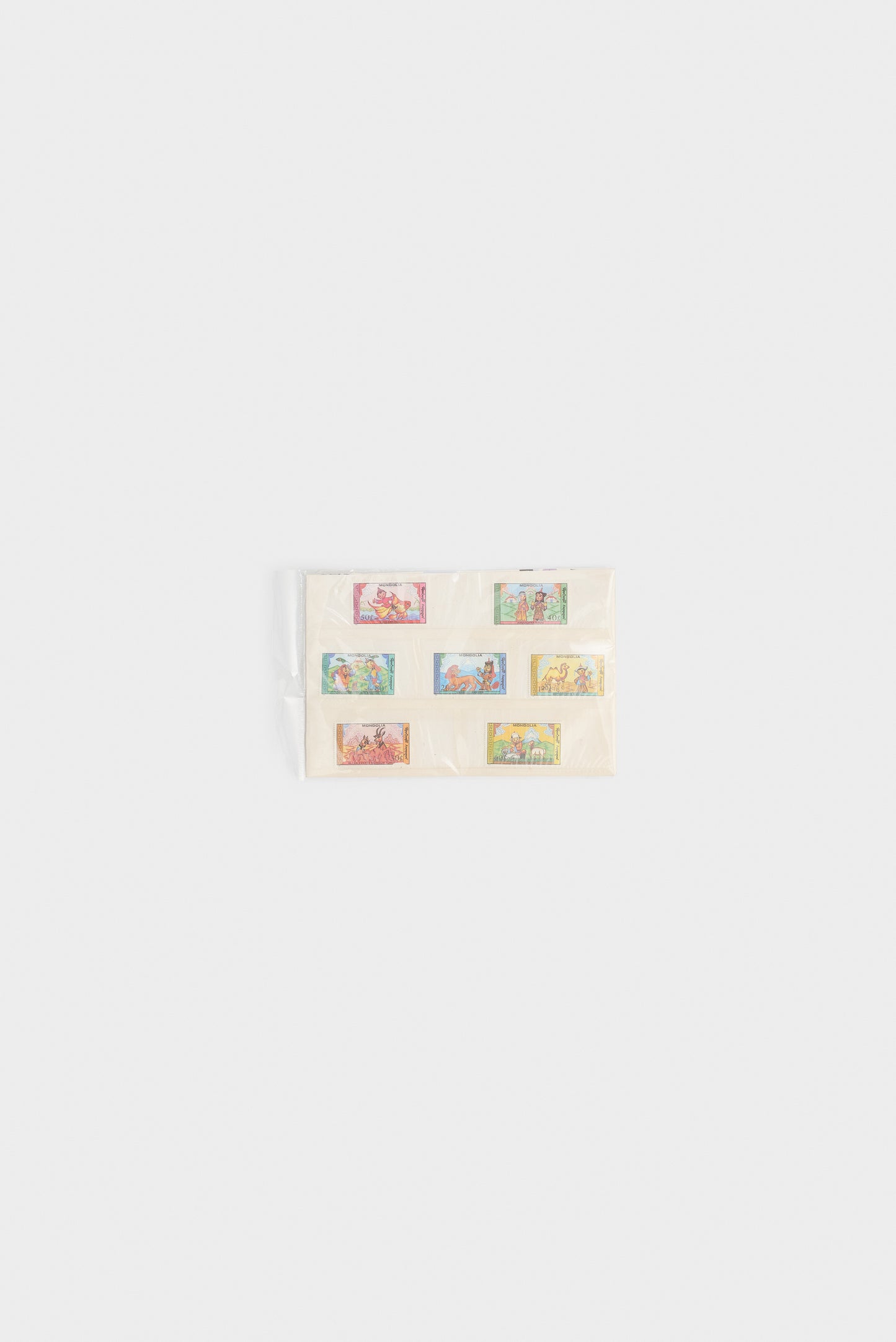 Mongolian Stamp Set