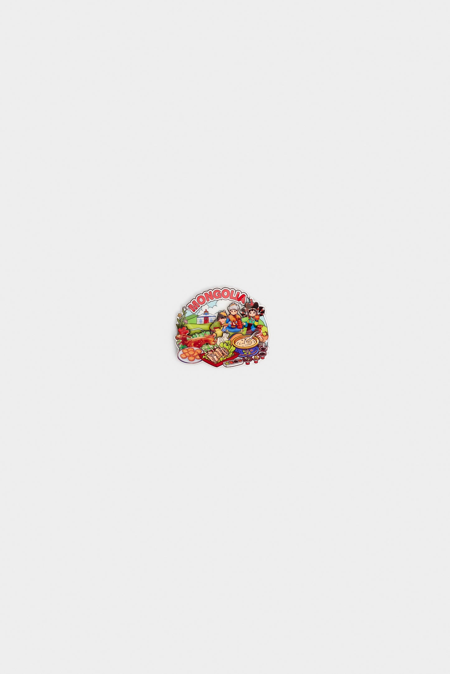 Mongolia Magnet