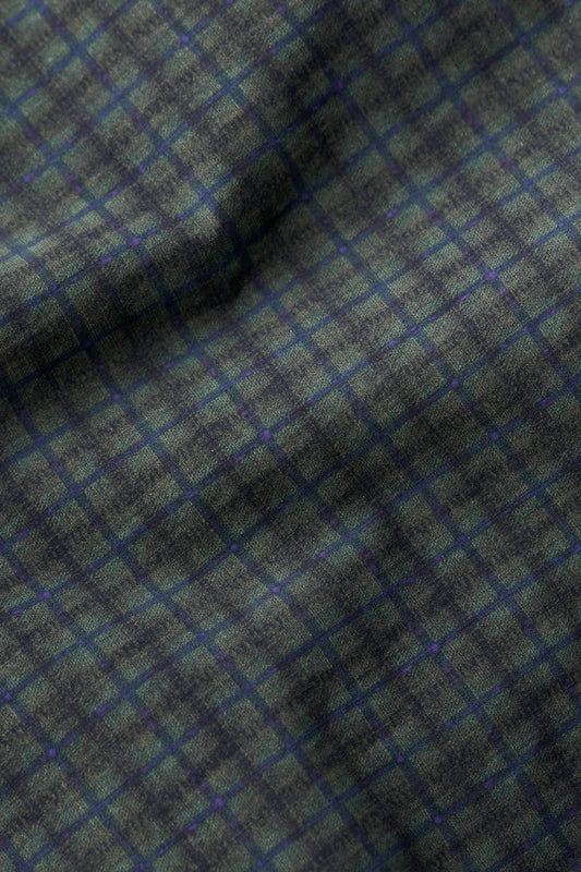Alvaro Atelier Shirt Dark Forest Check