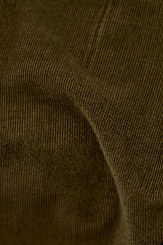 Deconstructed Atelier Blazer Olive Haze Corduroy