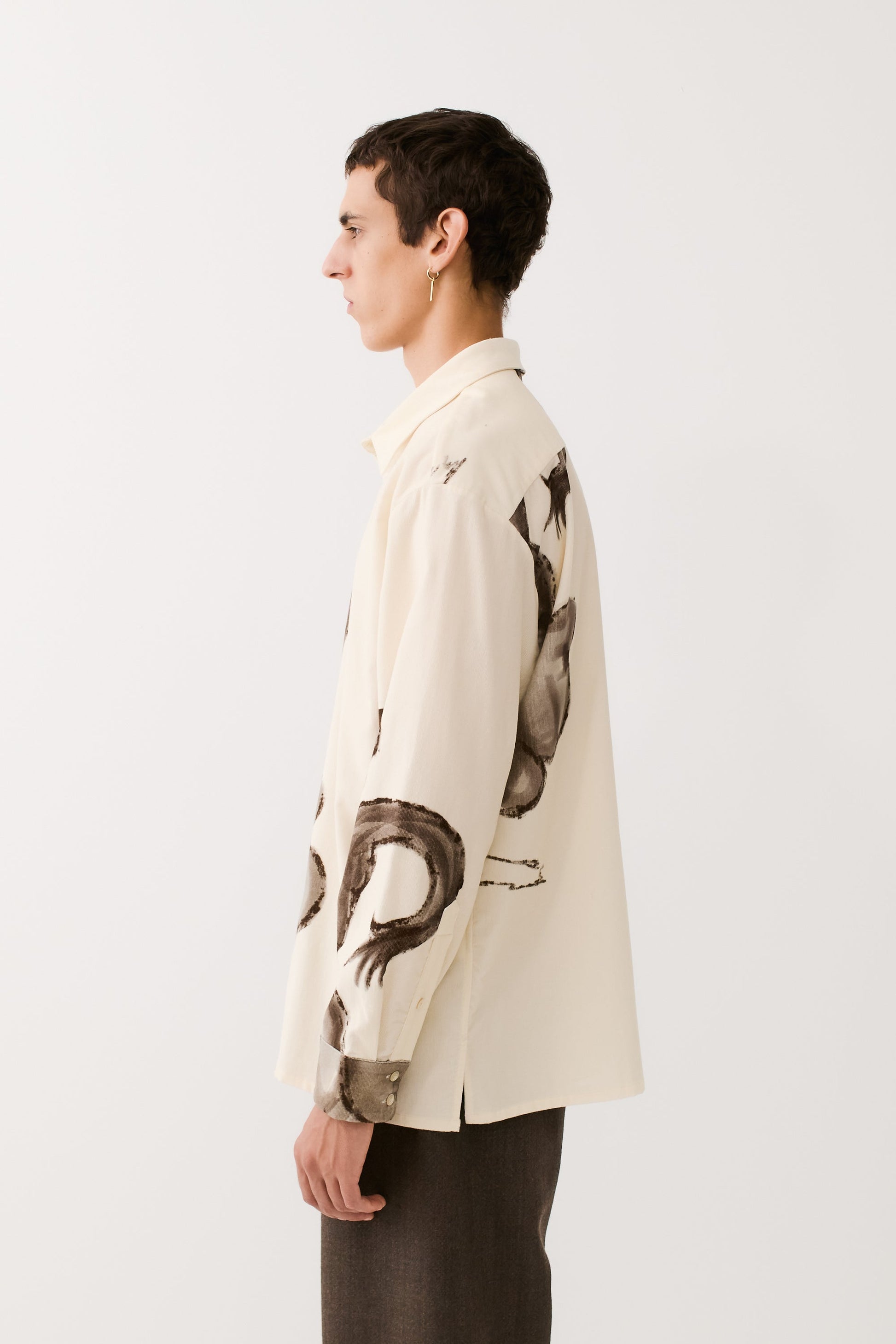 Derbin Shirt Cream Dancer