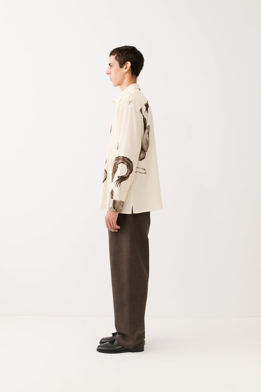 Derbin Shirt Cream Dancer