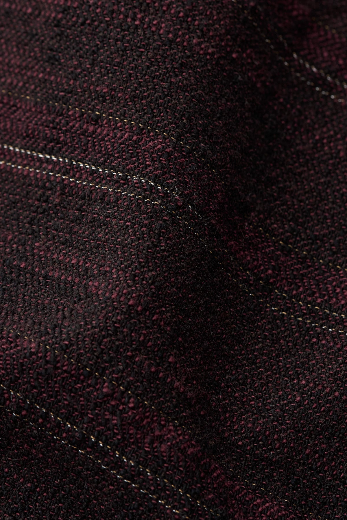 Kaan Cardigan Black Wine Line