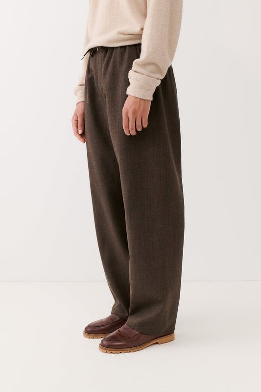 Samurai Trousers Smoked Ebony Melange