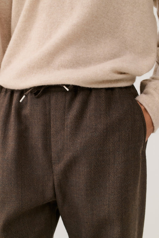 Samurai Trousers Smoked Ebony Melange