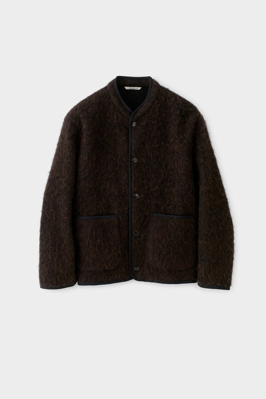 Yebra Jacket Brown Frills