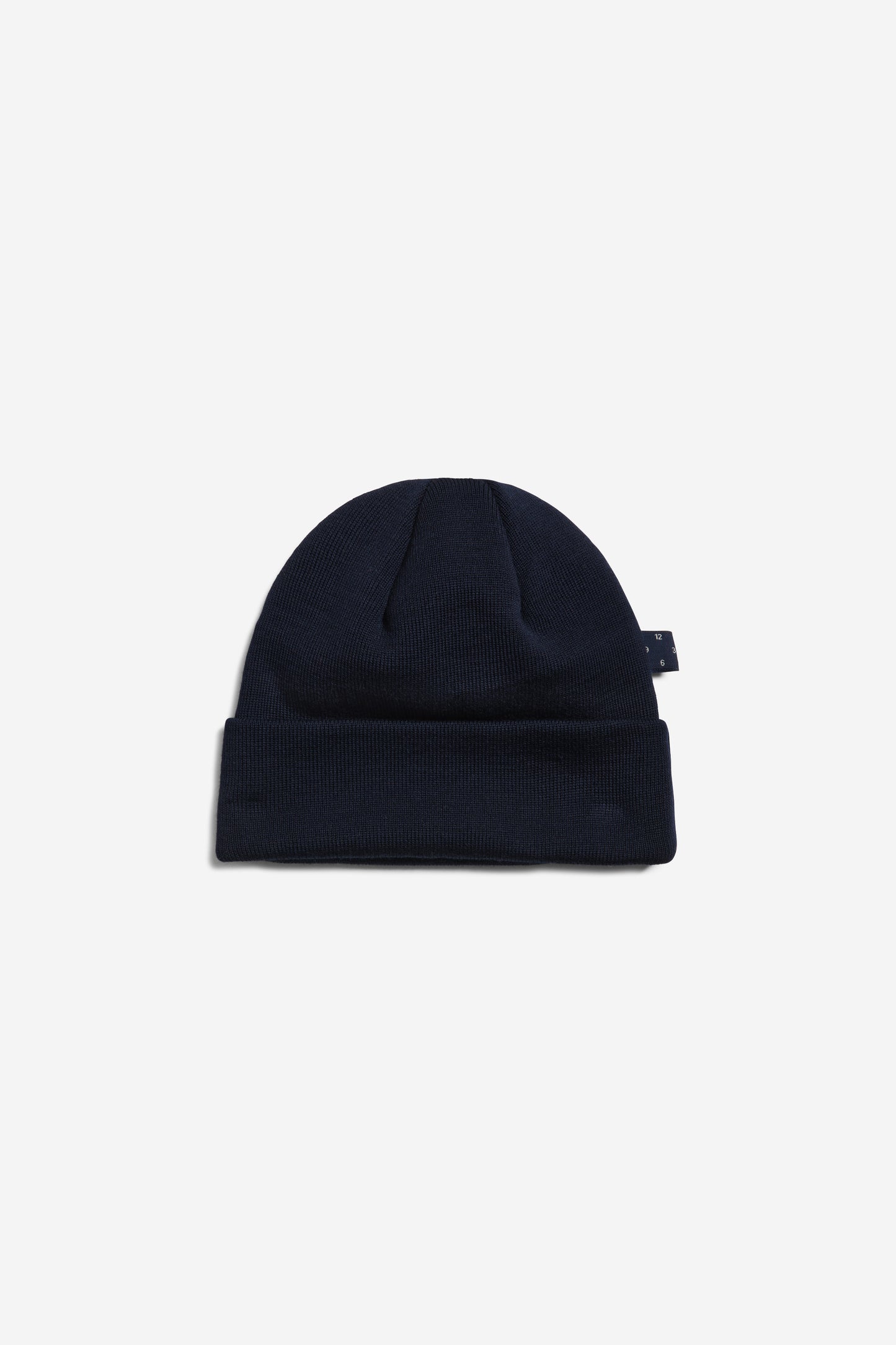 Unisex accessories beanie, 100% mulesing-free merino wool, navy.