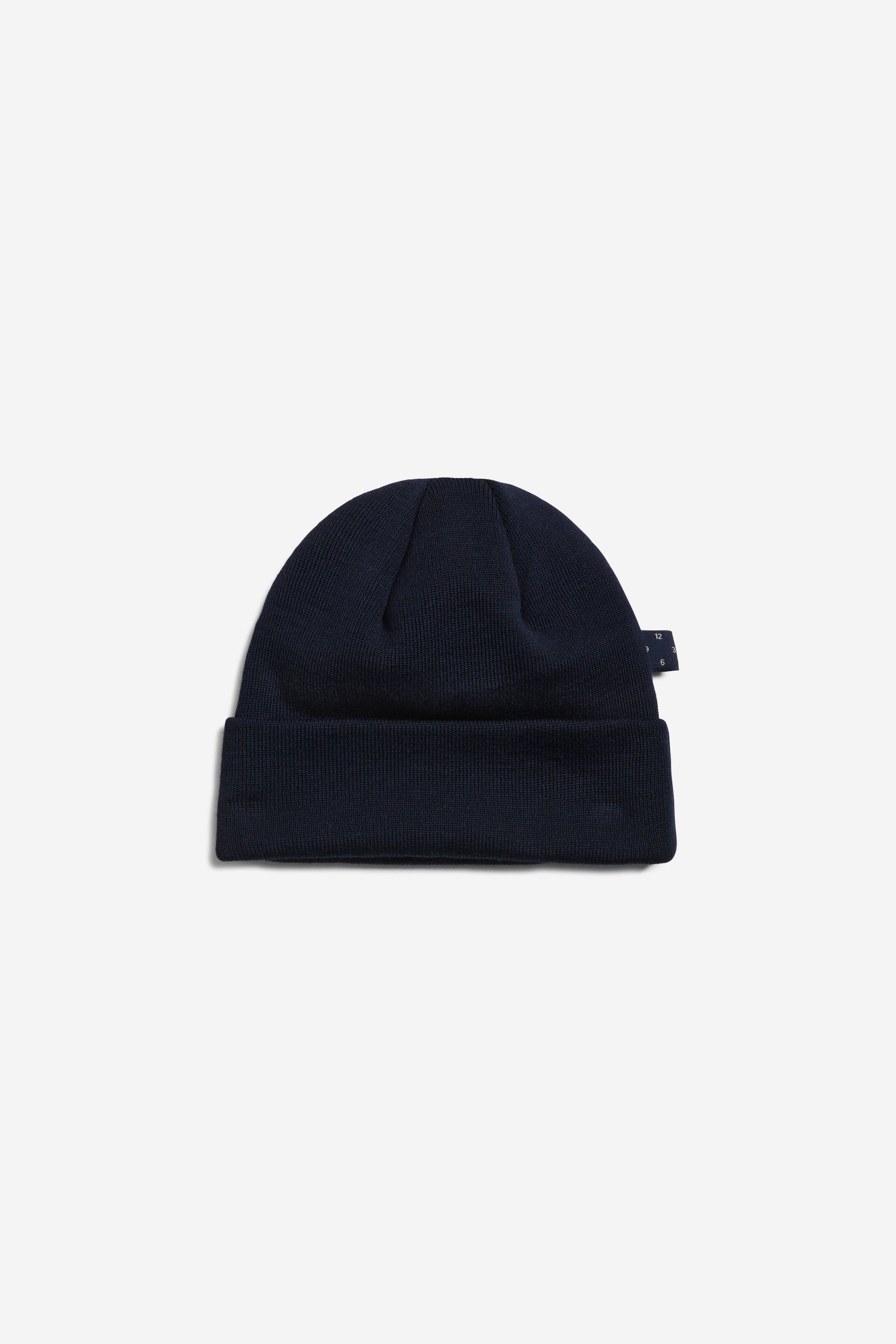 Unisex accessories beanie, 100% mulesing-free merino wool, navy.