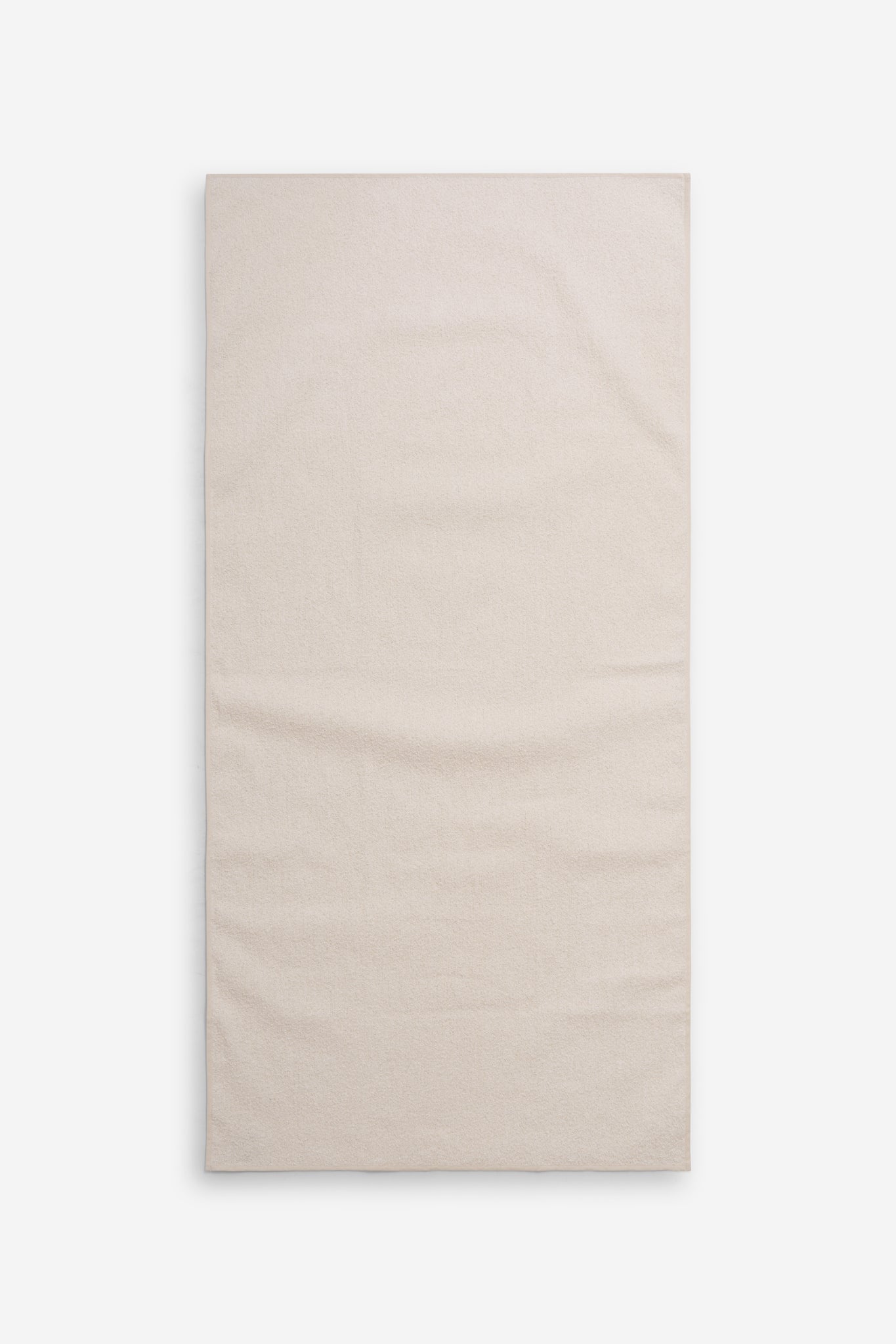 Accessories towel, linen-cotton mix, white, 80x160cm, folded.