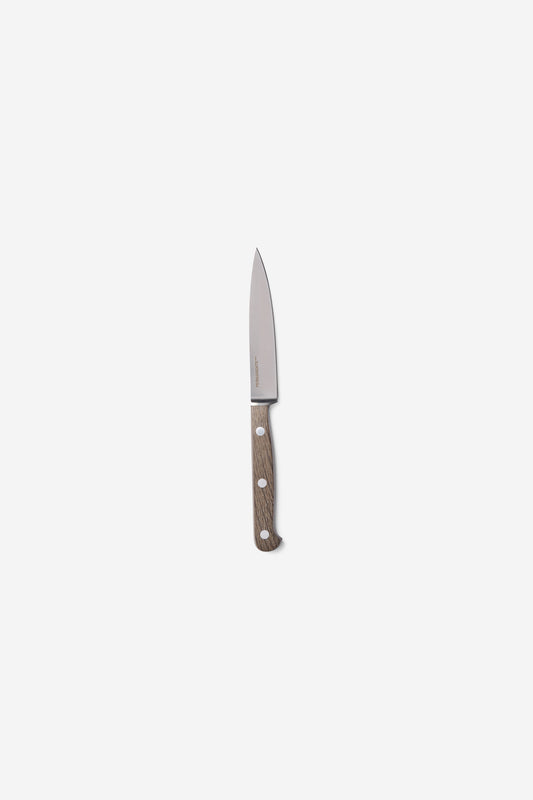 Office knife with a steel blade and light brown Bavarian Bog Oak handle, 10 cm.