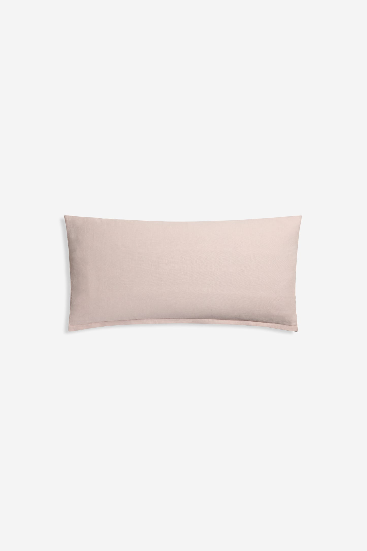 Pillowcase, 100% Belgian linen, apple blossom, 40x80cm, with zipper closure.