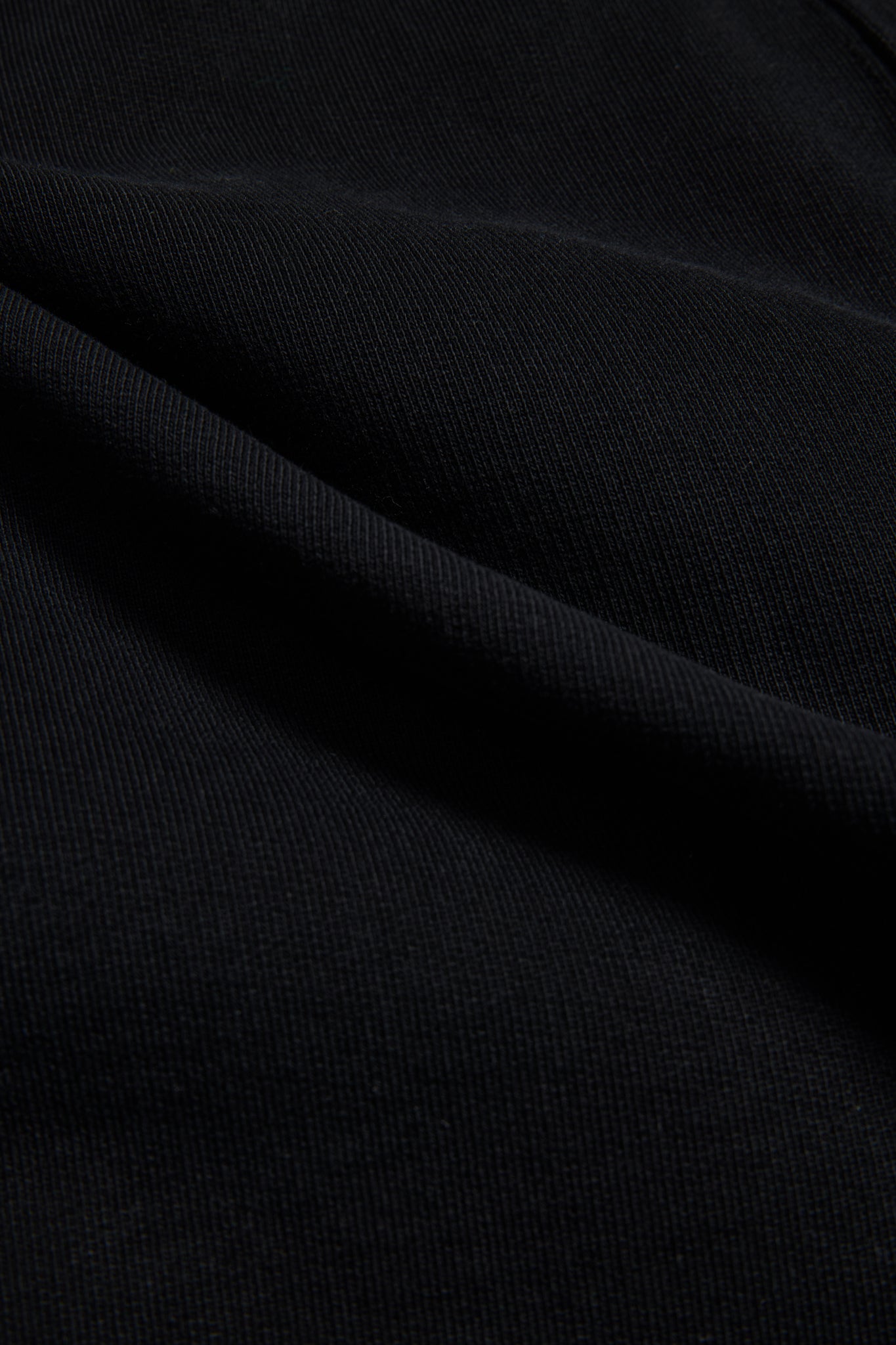 Men's/Women's pants, long-pants, organic cotton heavy jersey, black.