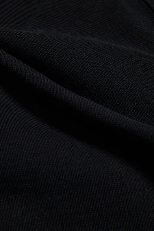 Men's/Women's pants, long-pants, organic cotton heavy jersey, black.