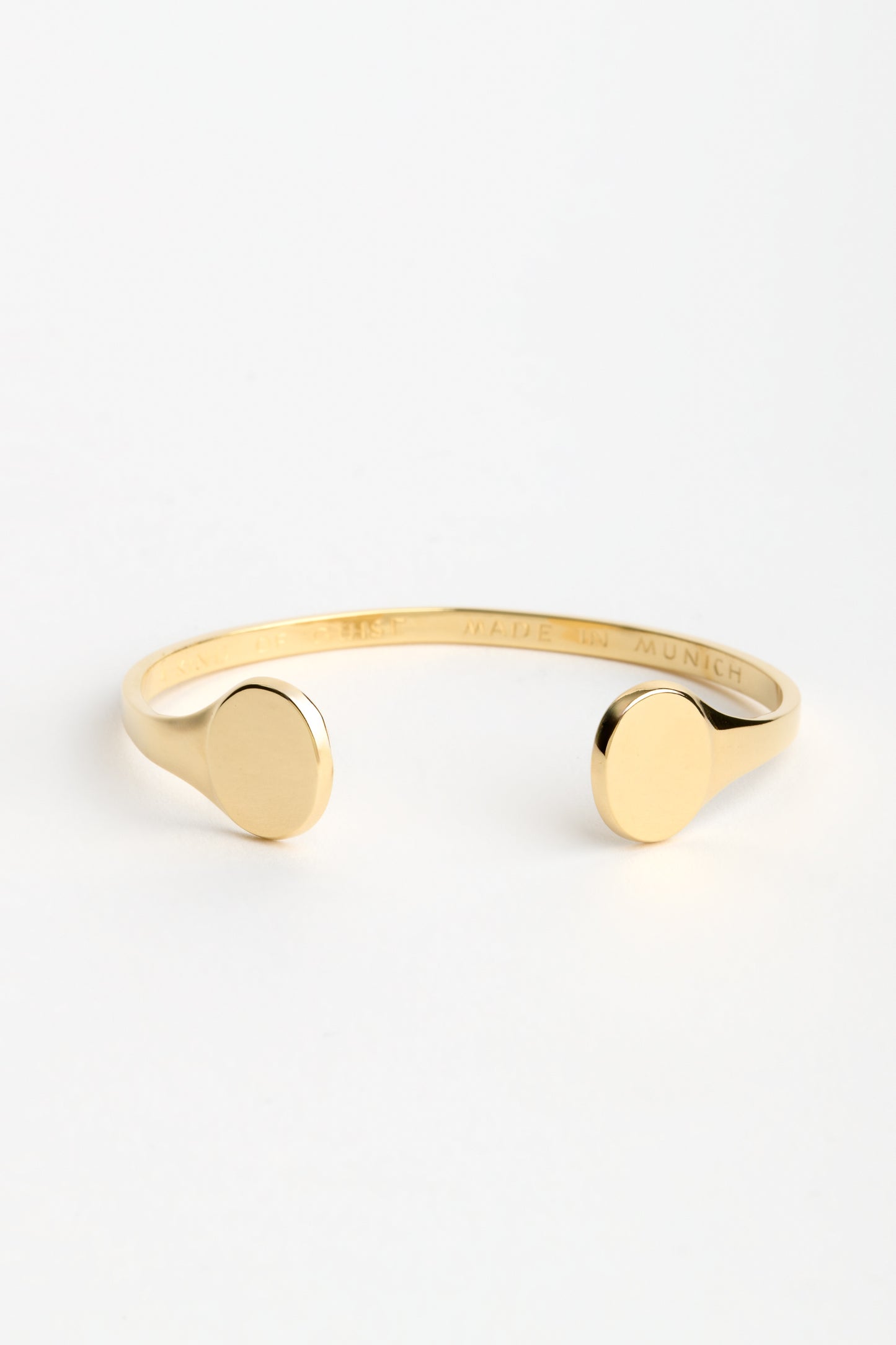 SIGNET BRACELET GOLD