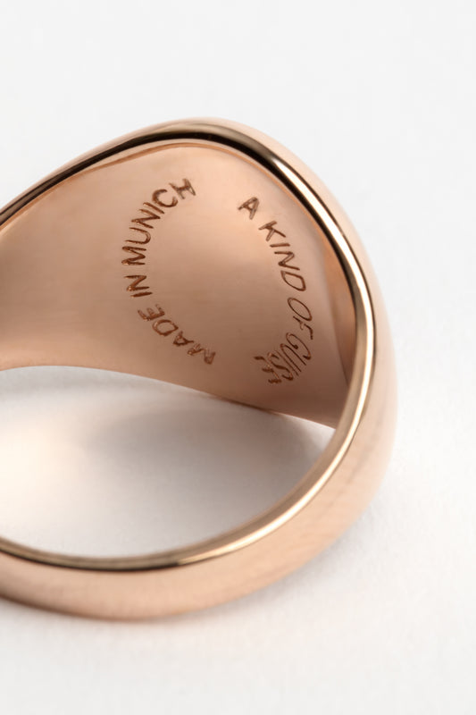 SIGNET RING ROSE