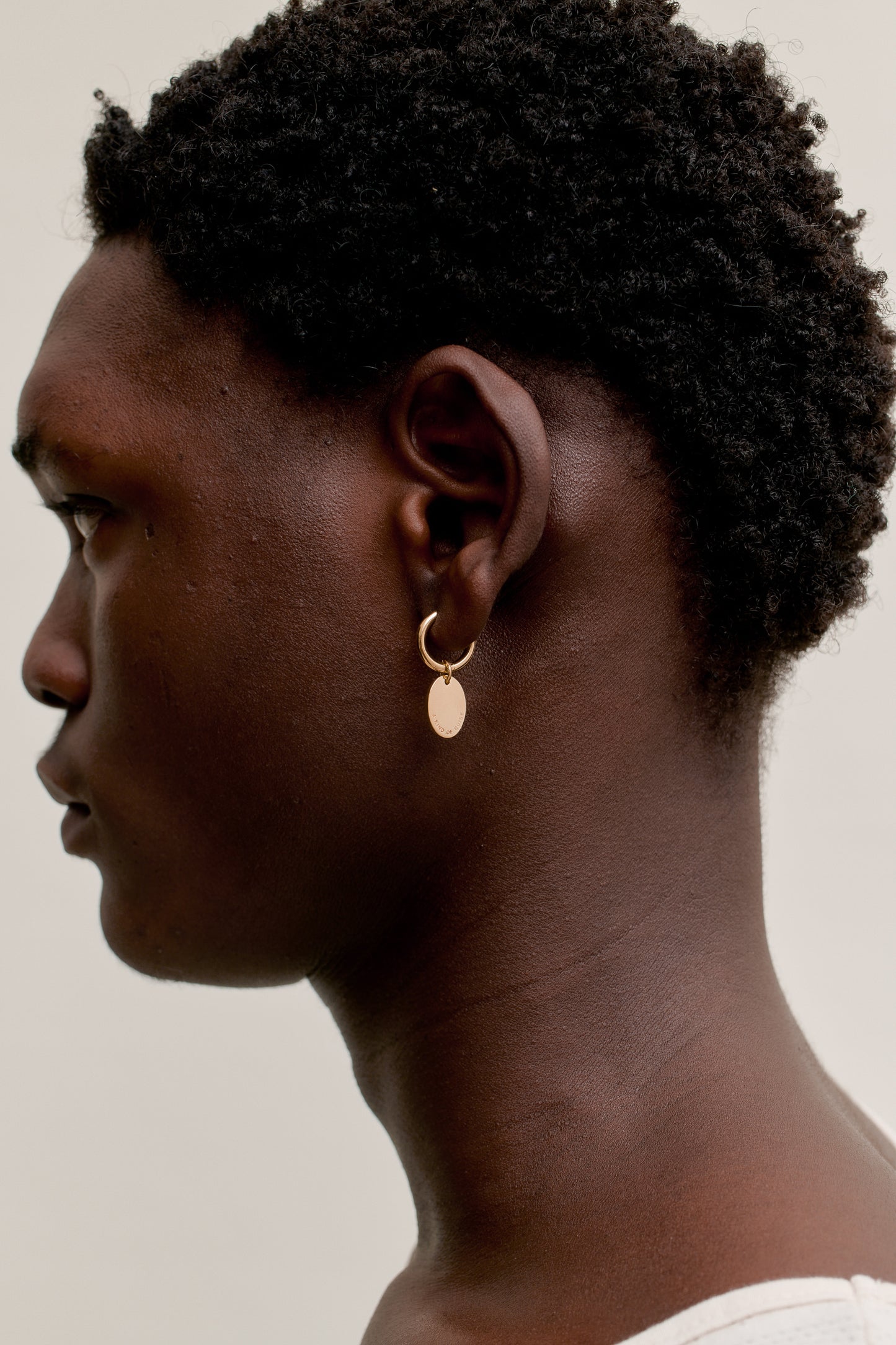 AKOG SIGNET EARRING