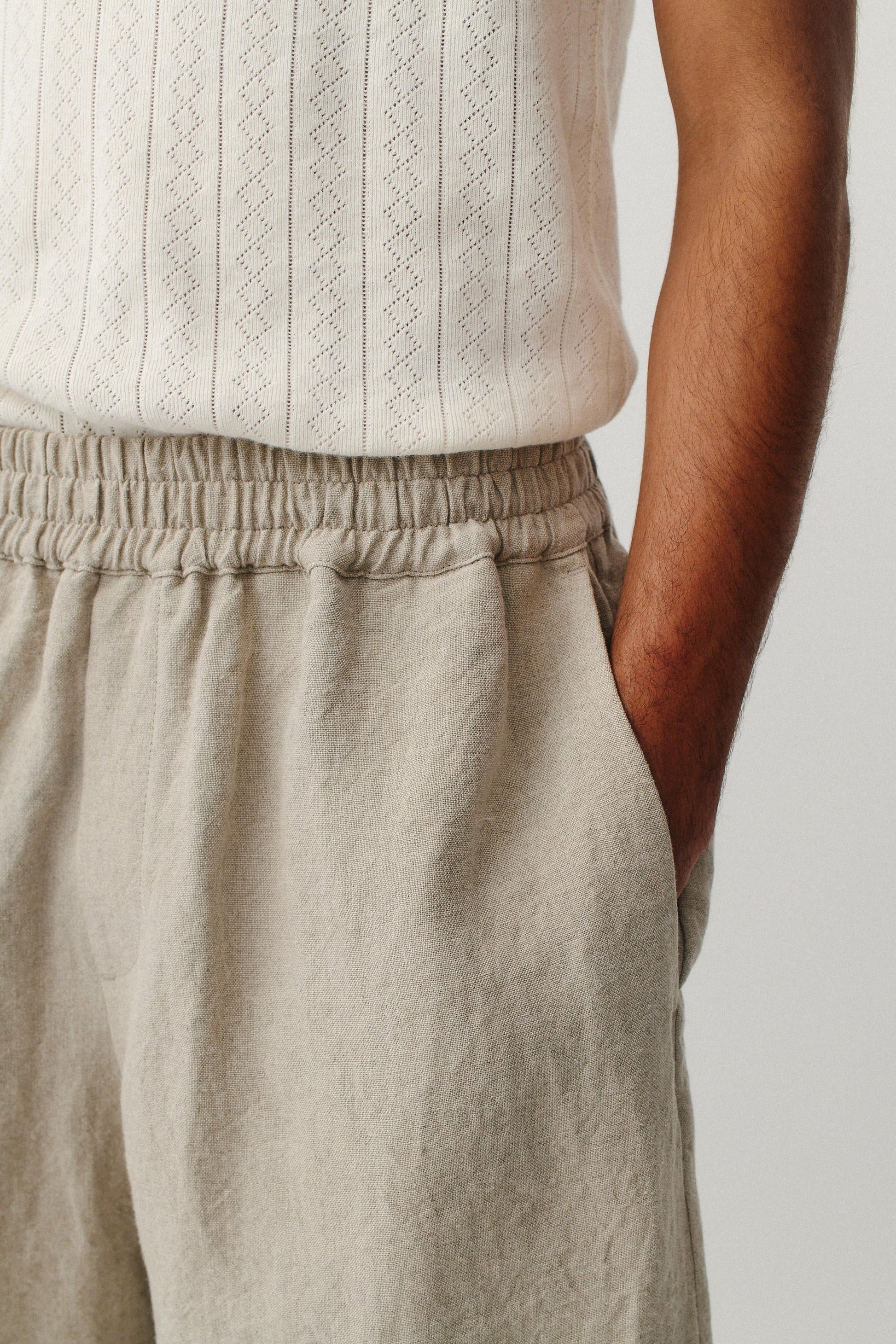 Saleh Shorts Beach Linen