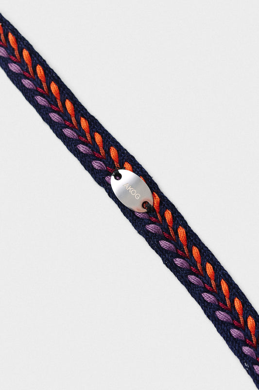 Spectacle Cord Navy Aubergines