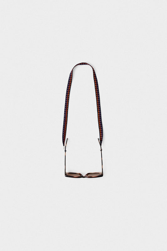 Spectacle Cord Navy Aubergines