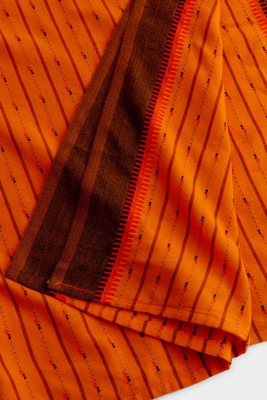 STRIPED COTTON THROW