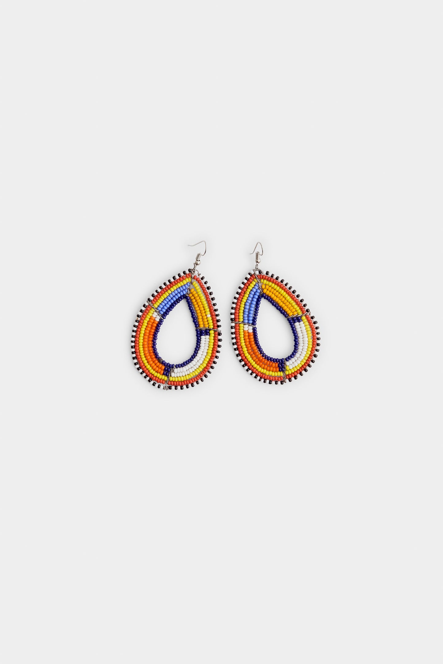 BEADED DROP EARRINGS