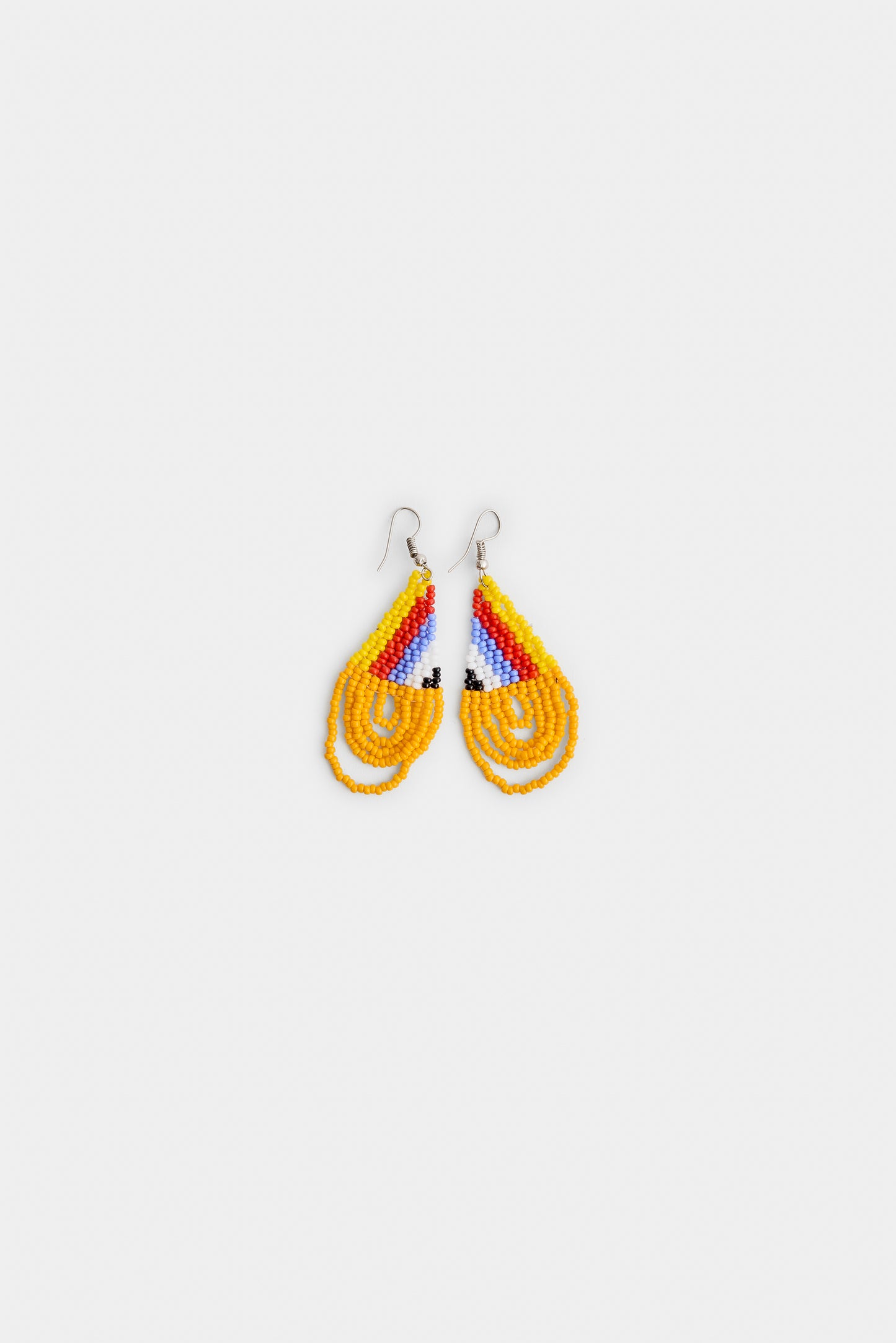 BEADED DROP EARRINGS