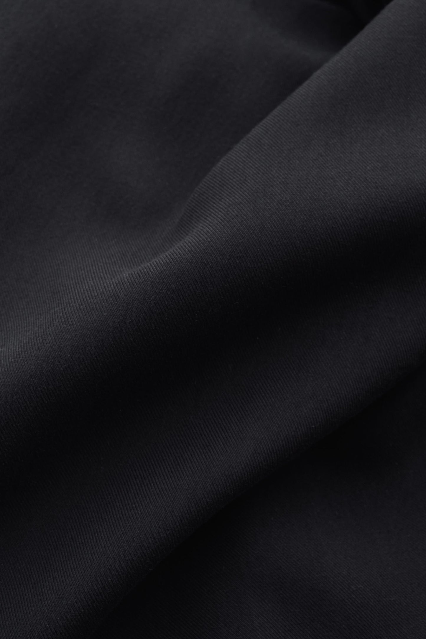 Men's pants, long-pants, lyocell heavy twill, deep black.