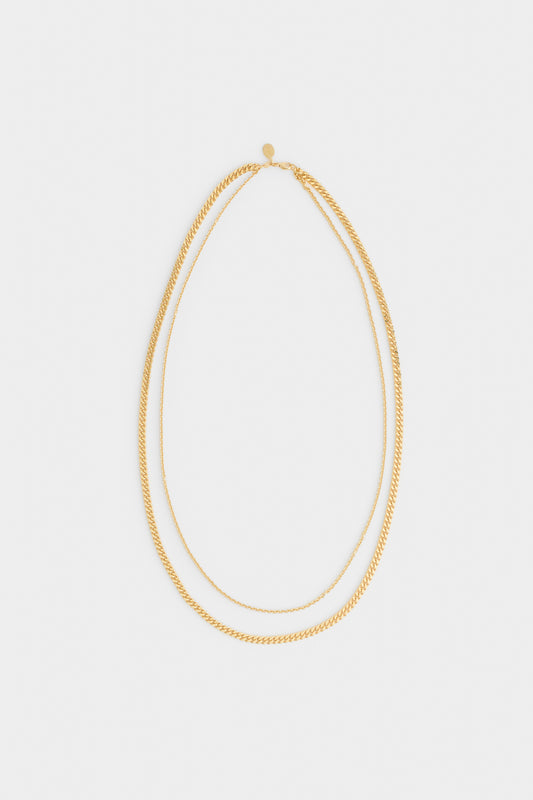 DOUBLE LAYERED NECKLACE