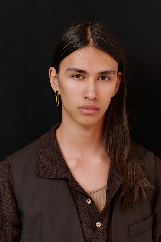 BAR CHAIN STUD