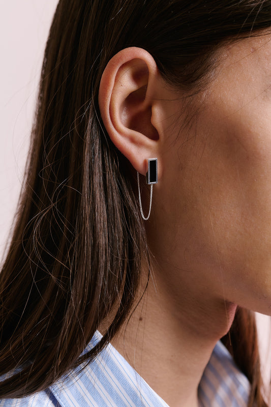 BAR CHAIN STUD