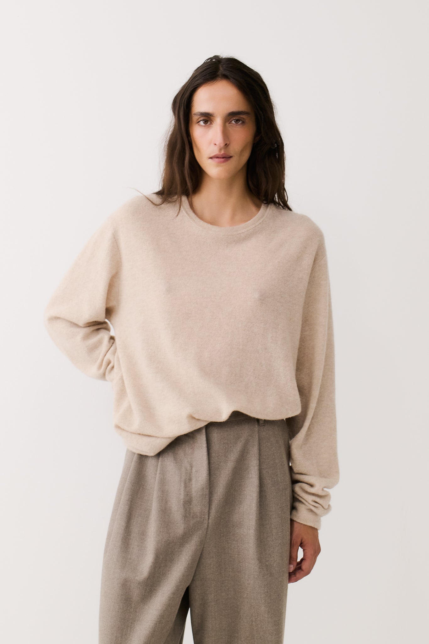 Lurin Longsleeve Chalk Melange