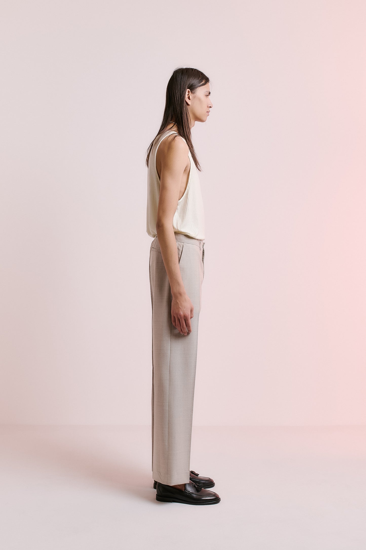TAILORED WIDE TROUSERS