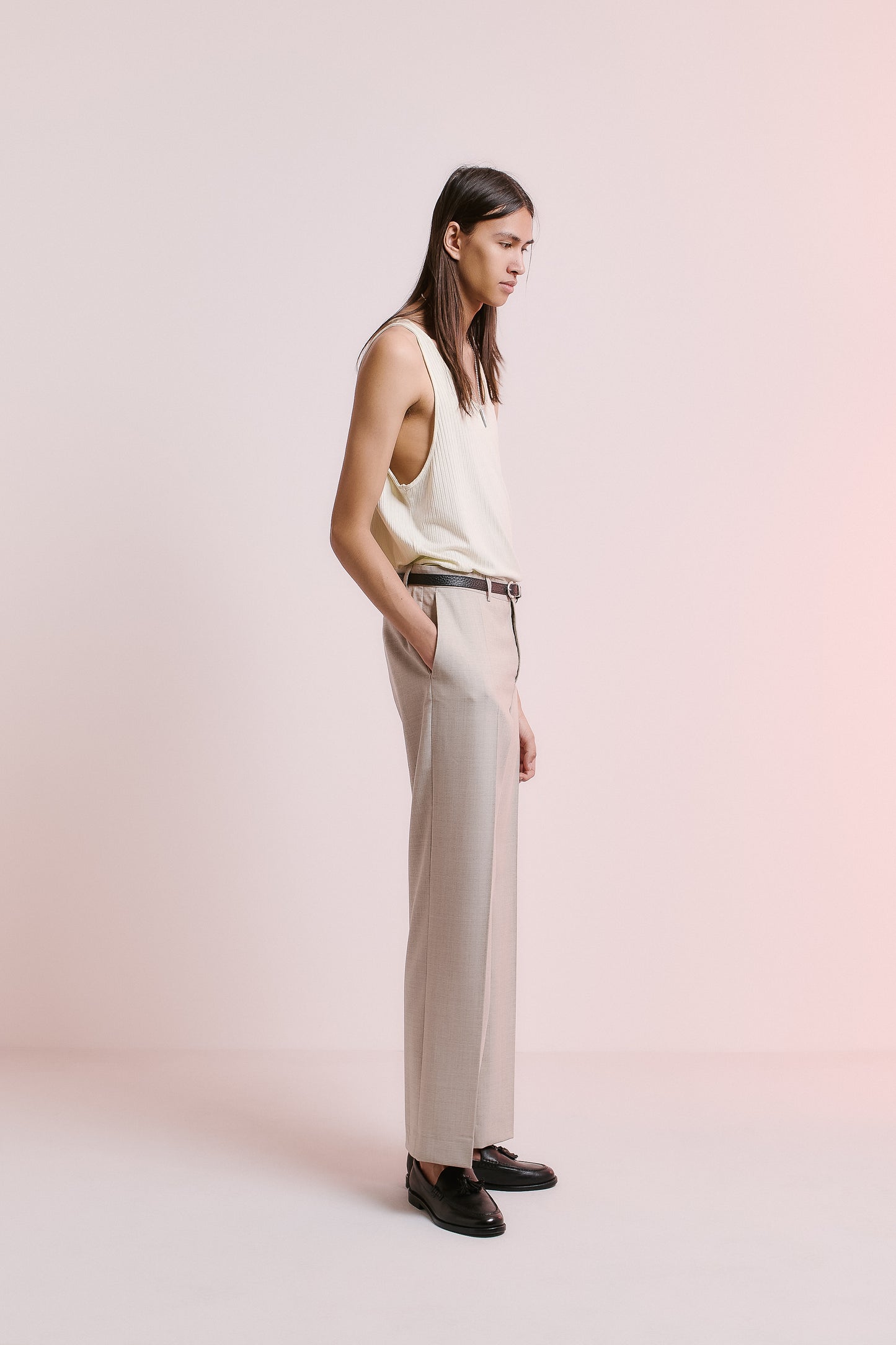 TAILORED WIDE TROUSERS