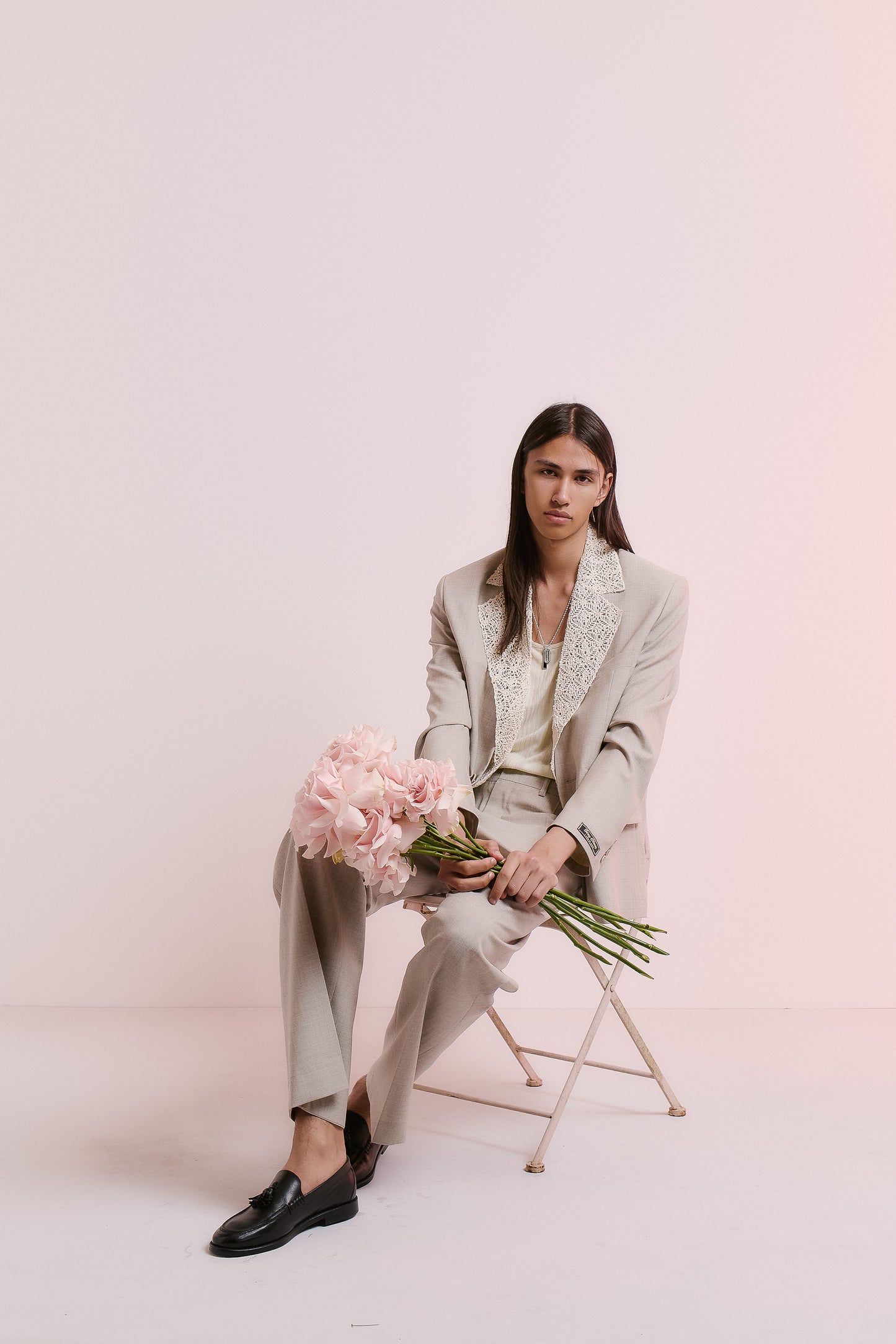TAILORED WIDE TROUSERS