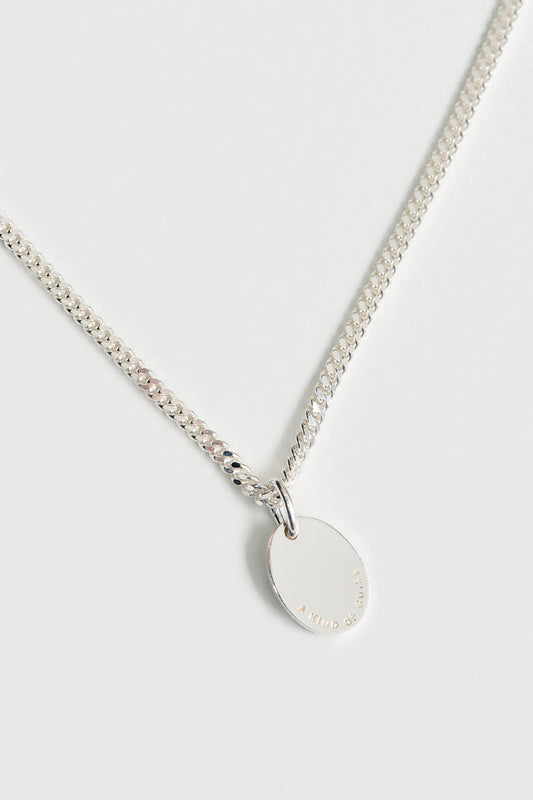 SIGNET NECKLACE SILVER