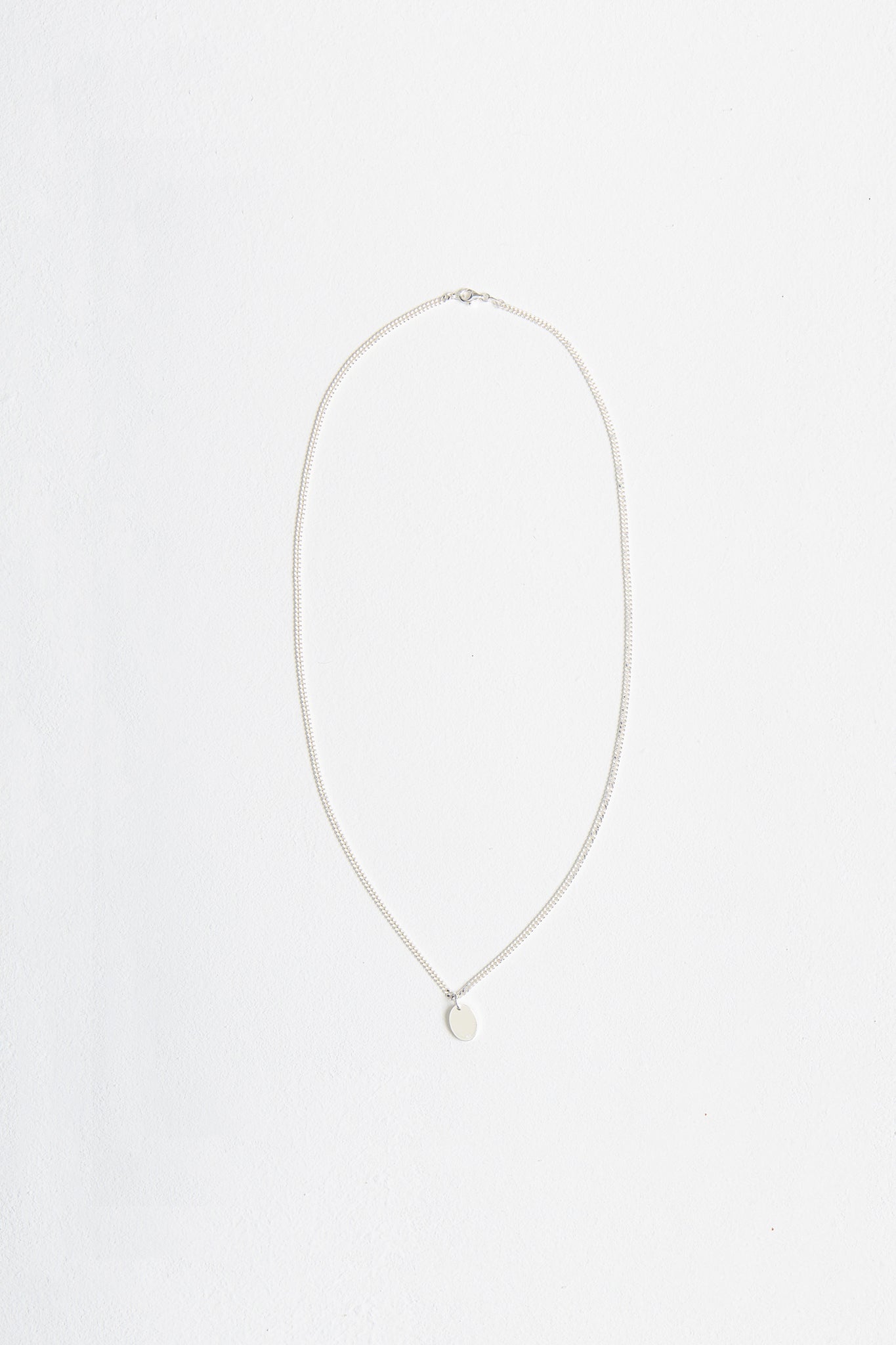 SIGNET NECKLACE SILVER