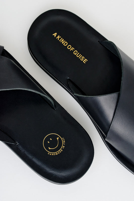 LEATHER SLIPPER